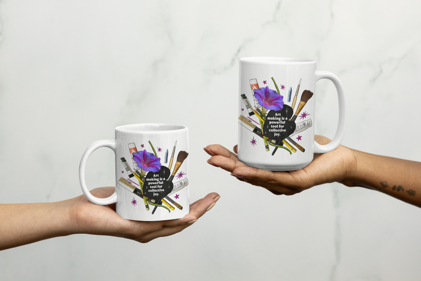 Art Making Is A Powerful Tool For Collective Joy: Feminist Mug