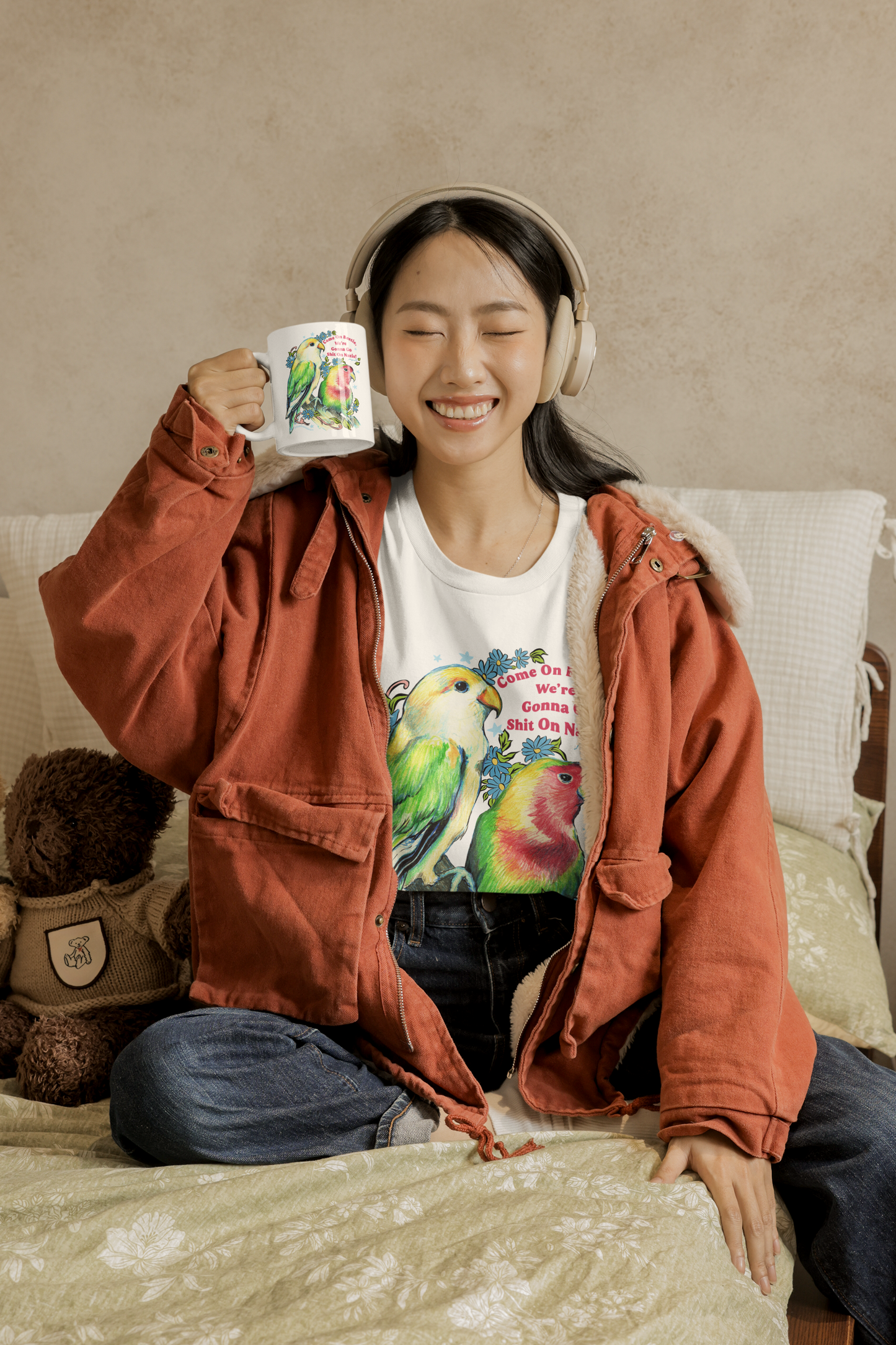 Come On Bestie, We're Gonna Go Shit On Nazis: Feminist Shirt