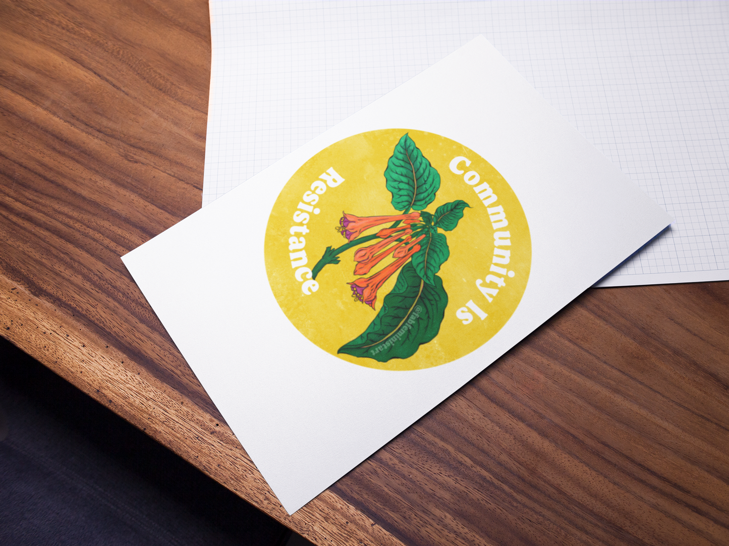 Community Is Resistance: Feminist Art Print