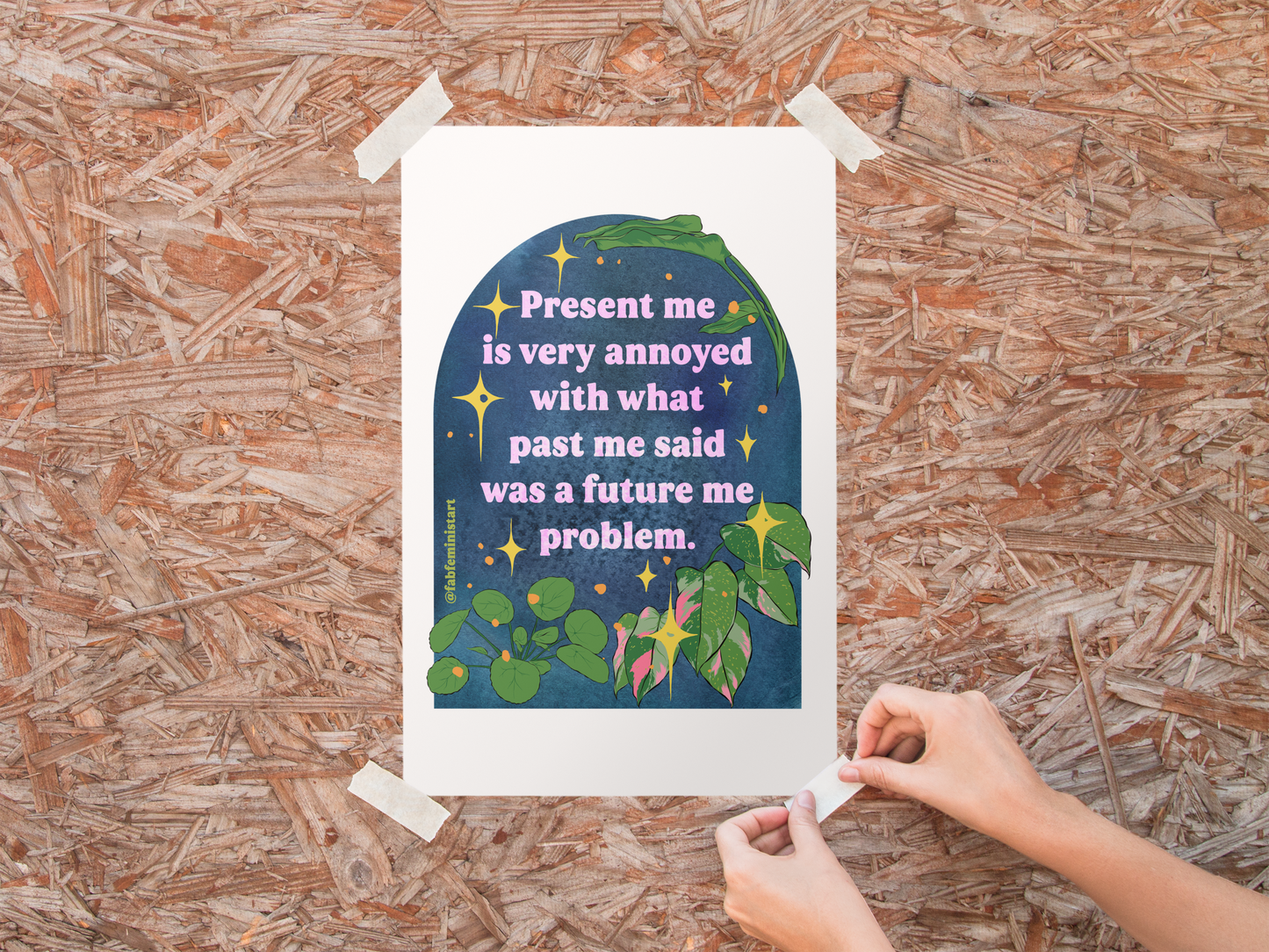 Inspirational Wall Art Print, Motivational Home Decor, Positive Quotes Poster, Gift for Friends, Modern Wall Decor