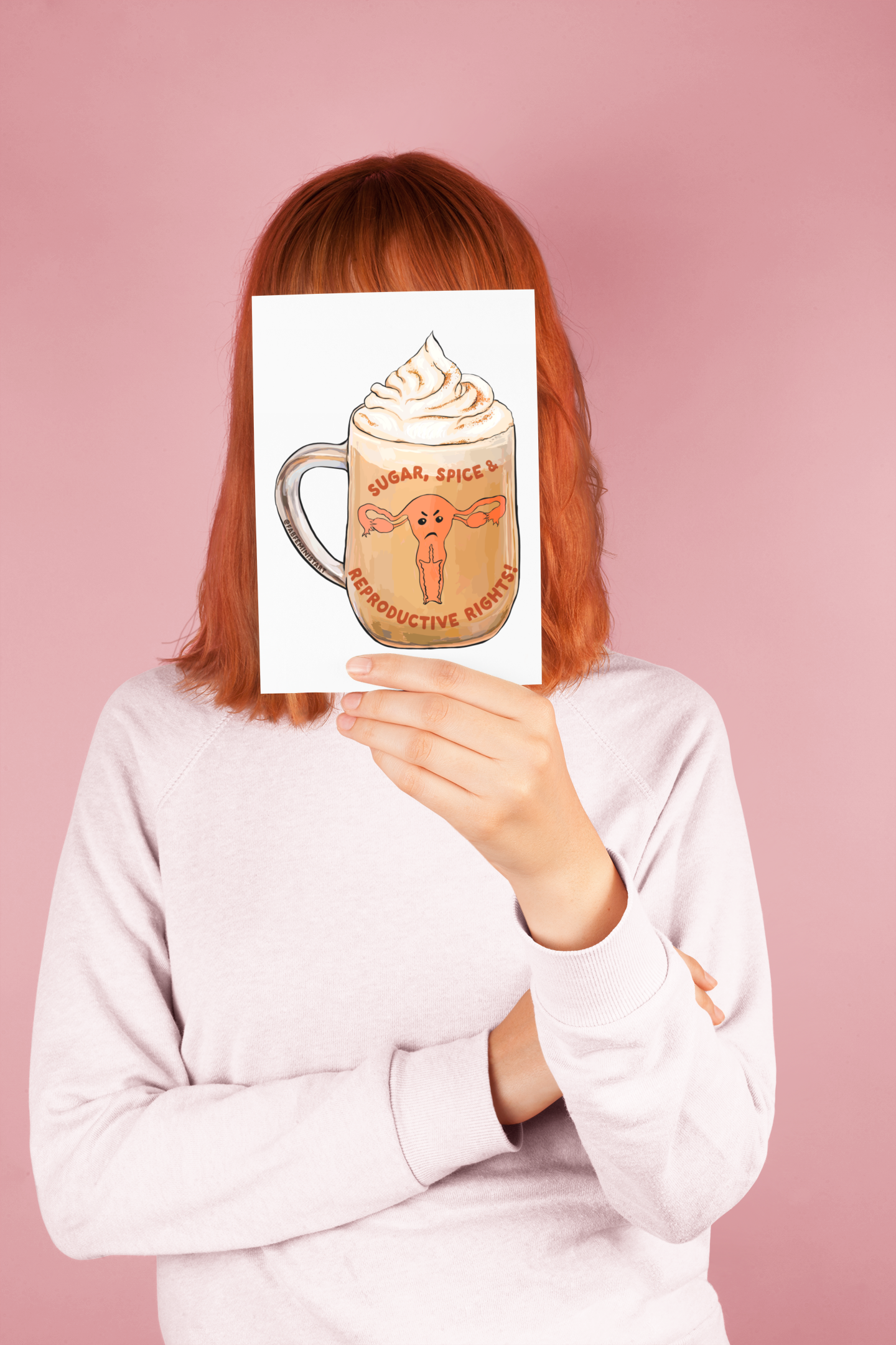 Sugar Spice Reproductive Rights: Pro Choice Art Print