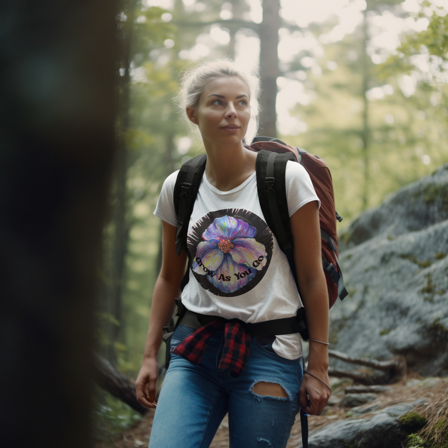 Grow As You Go: Mental Health Shirt