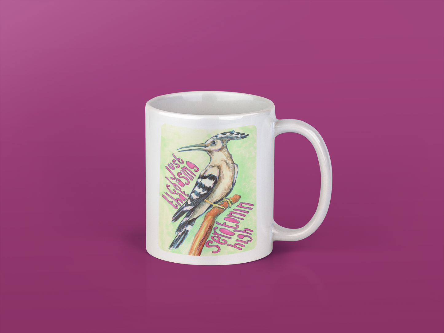 Just Chasing That Serotonin High: Mental Health Mug