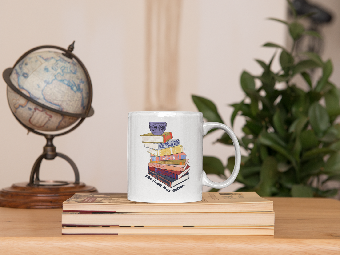 The Book Was Better: Book Mug