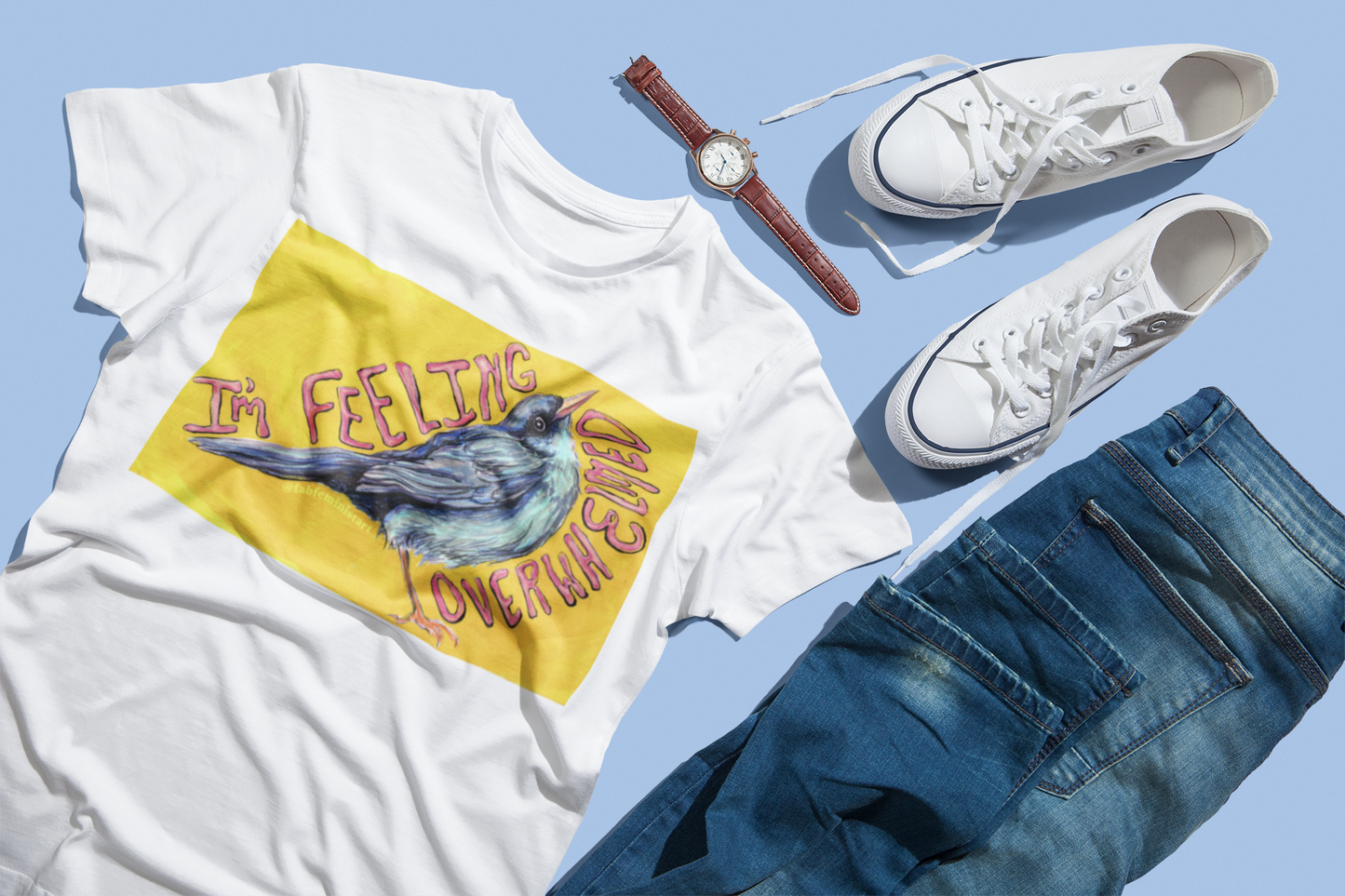 I'm Feeling Overwhelmed: Mental Health Shirt