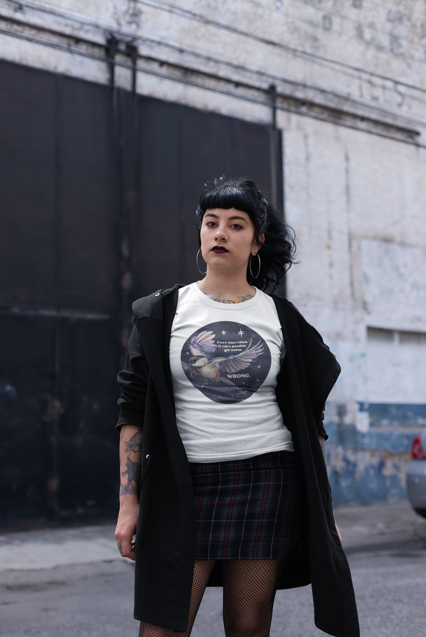 Every Time I Think It Can't Possibly Get Worse, WRONG: Feminist Shirt