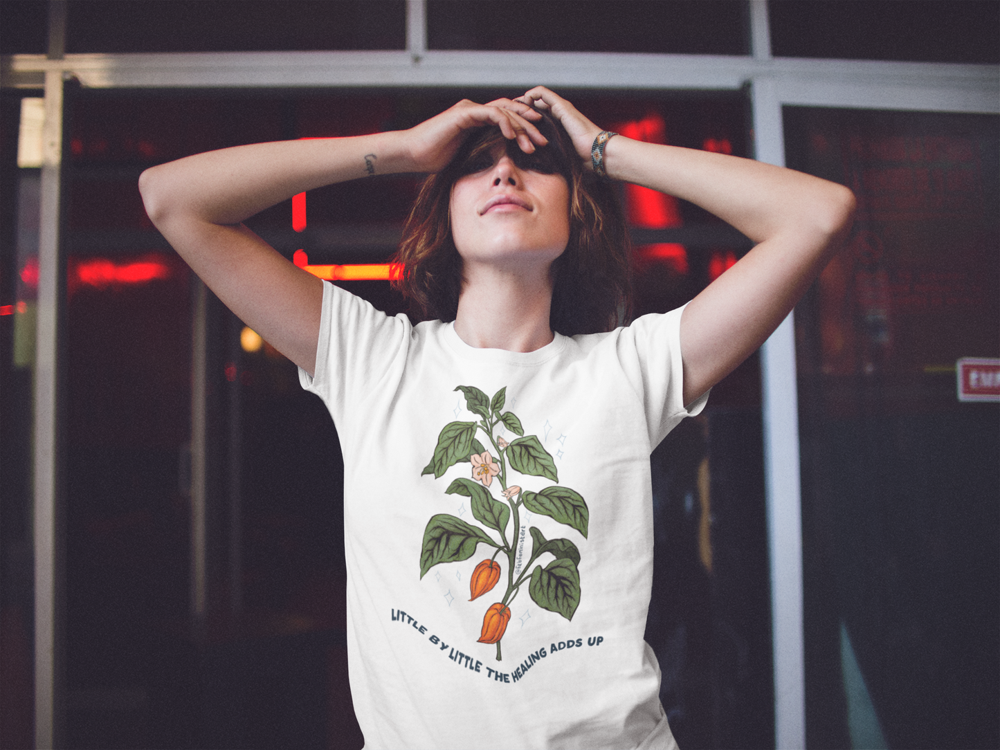 Little By Little The Healing Adds Up: Mental Health Shirt