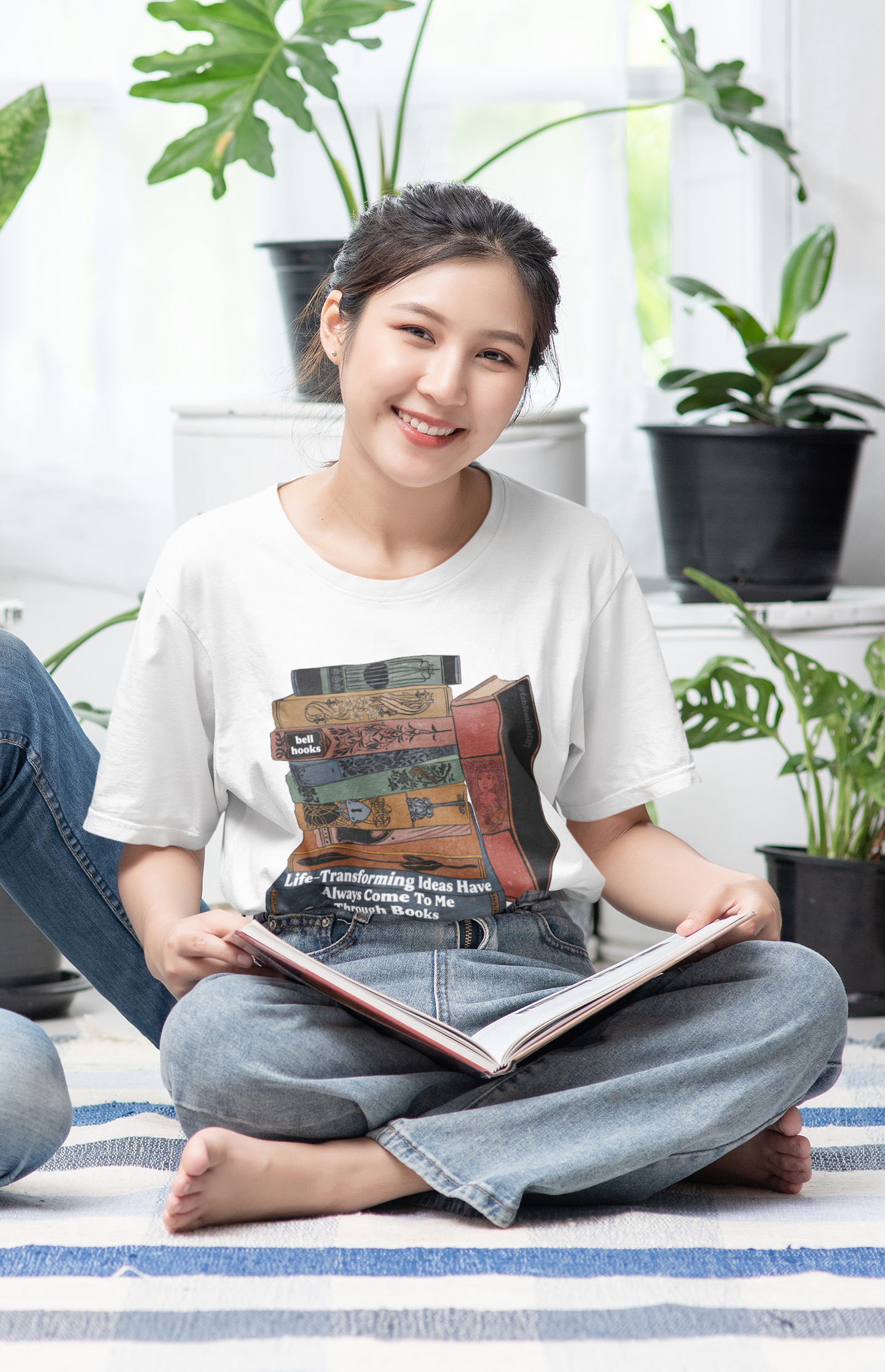 Life Transforming Ideas Have Always Come To Me Through Books, bell hooks: feminist shirt