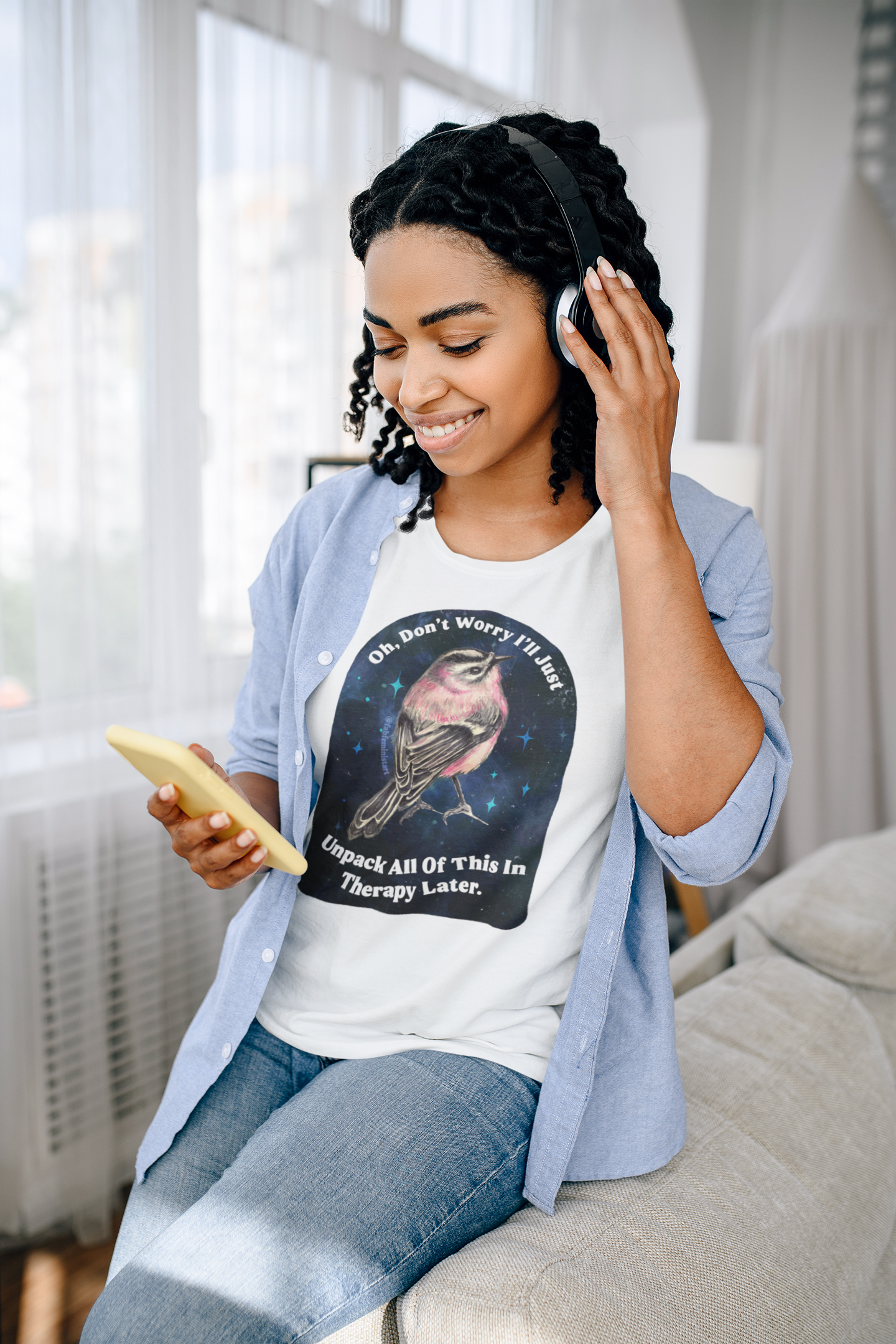 Oh Don't Worry I'll Just Unpack All Of This In Therapy Later: Mental Health Shirt