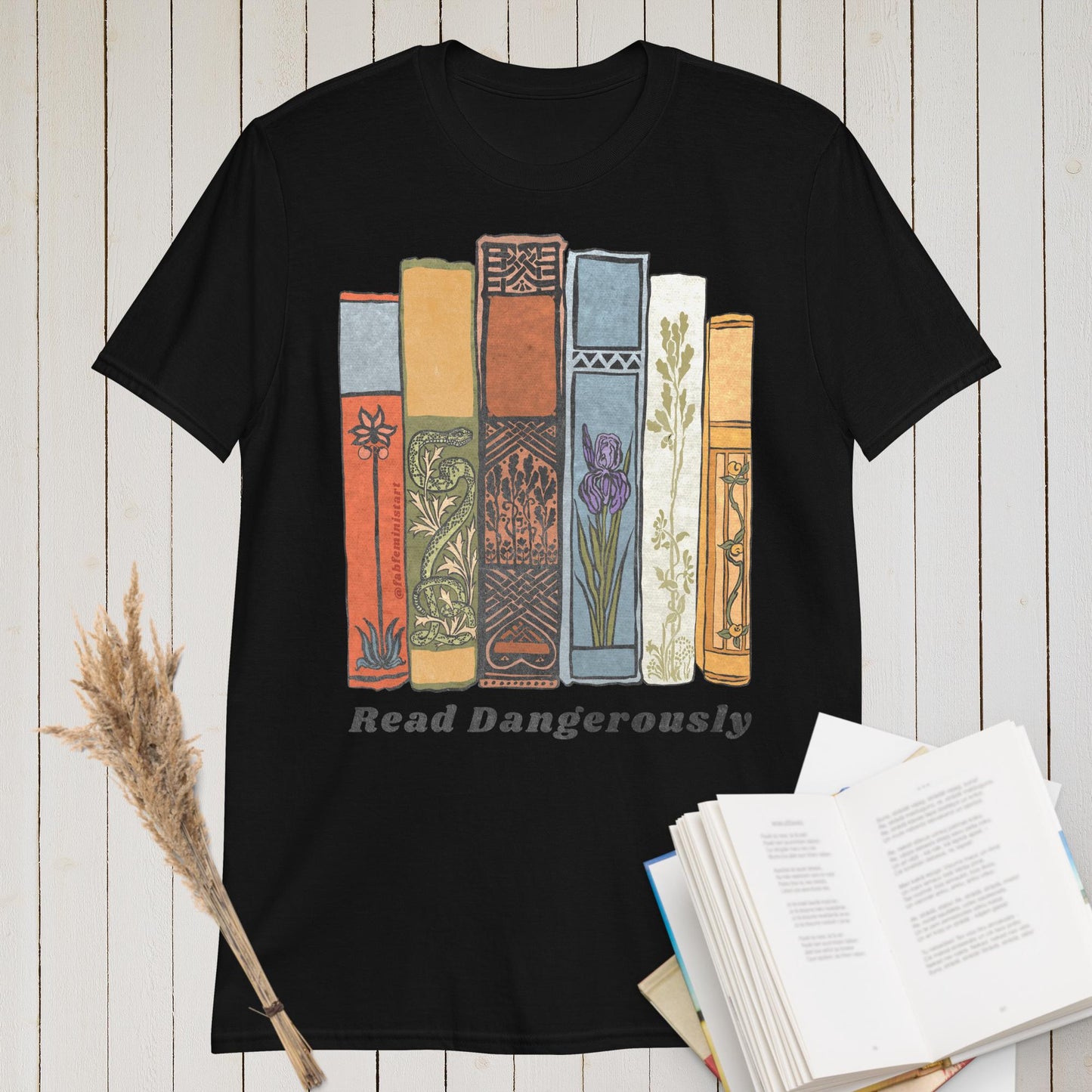 Read Dangerously: Book Lover Shirt