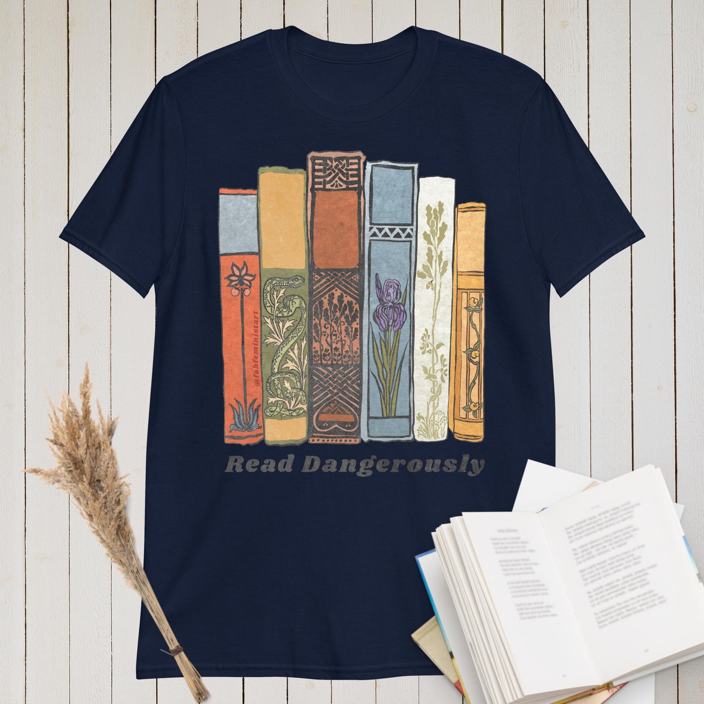 Read Dangerously: Book Lover Shirt