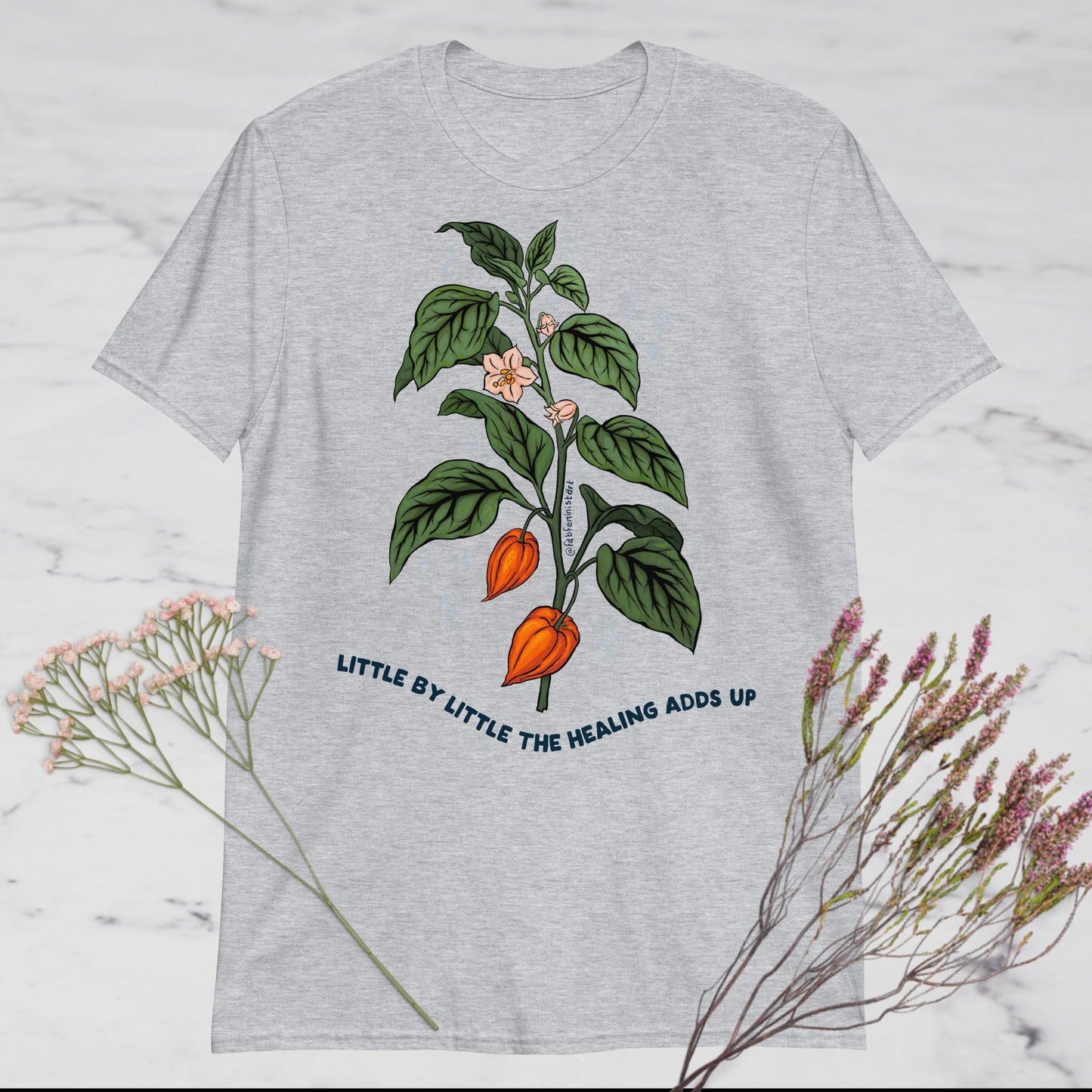 Little By Little The Healing Adds Up: Mental Health Shirt