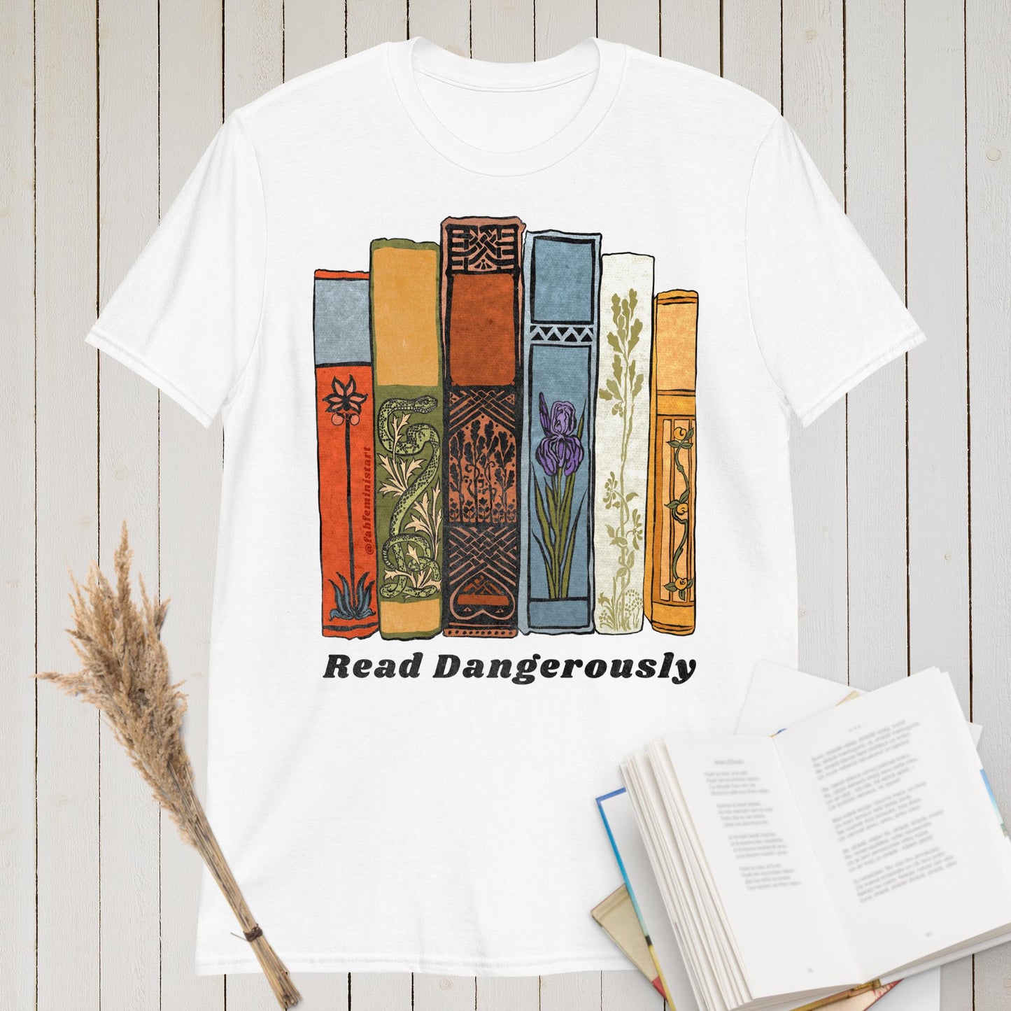 Read Dangerously: Book Lover Shirt
