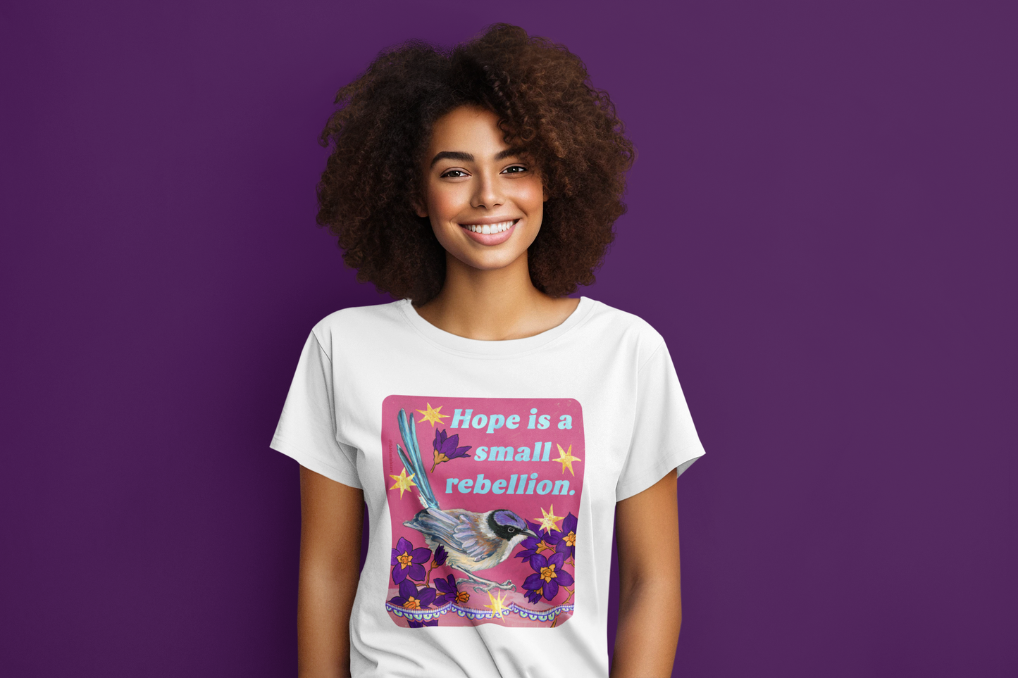 Hope Is a Small Rebellion: Feminist Shirt
