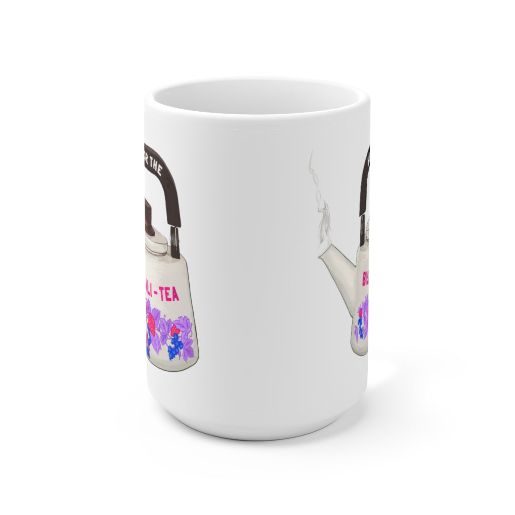 Here For The Bisexualitea: Bi Pride Mug