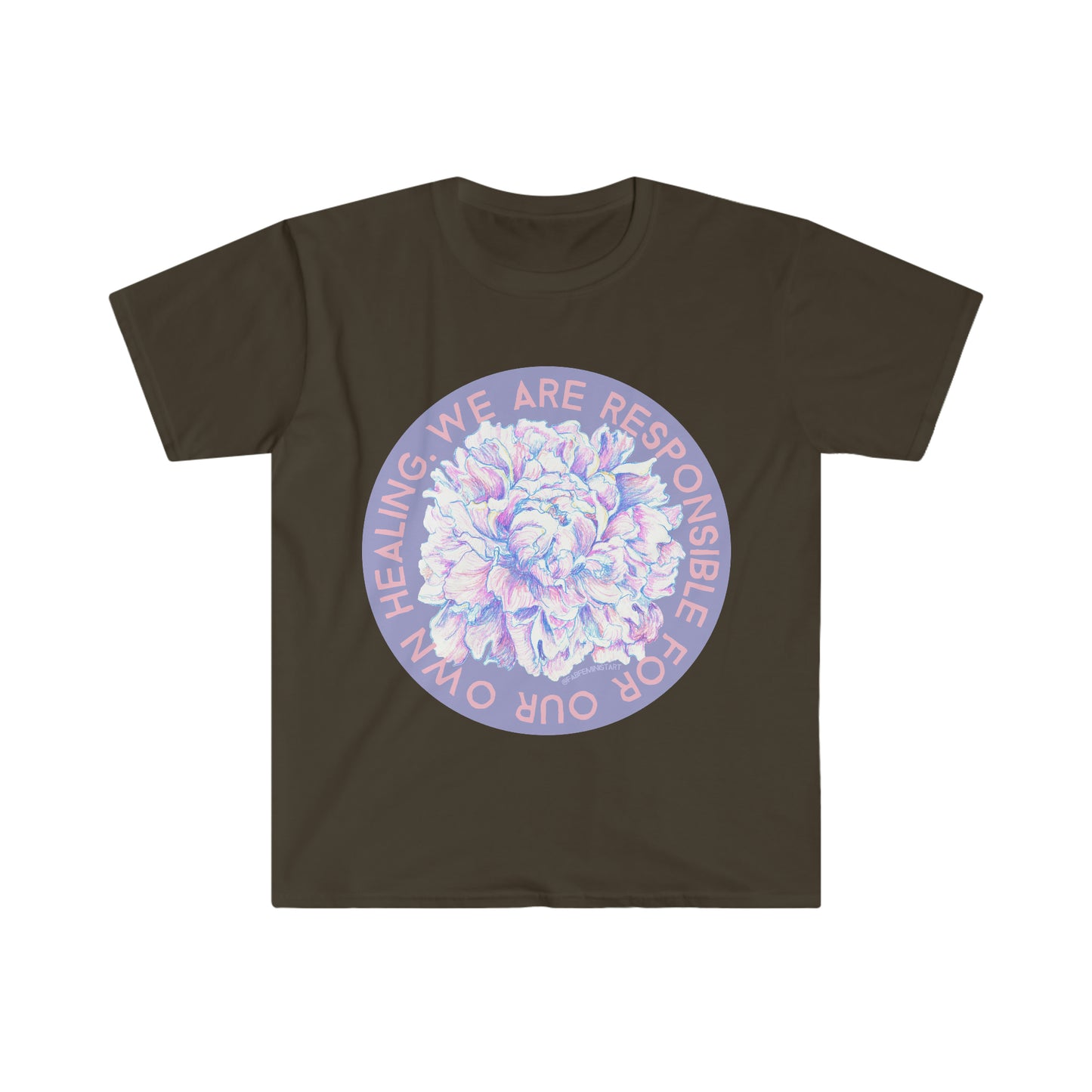 We Are Responsible For Our Own Healing: Self Care Shirt