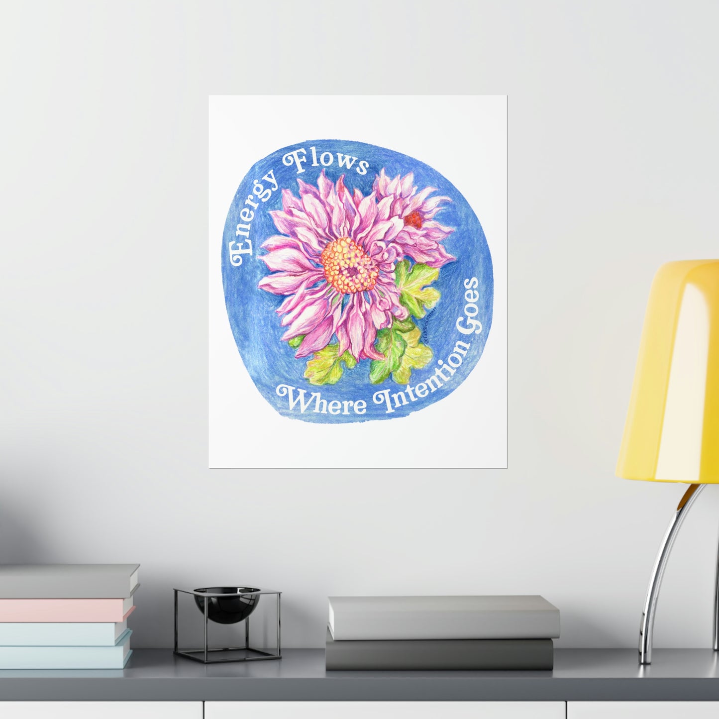 Energy Flows Where Intention Goes: Mental Health Print