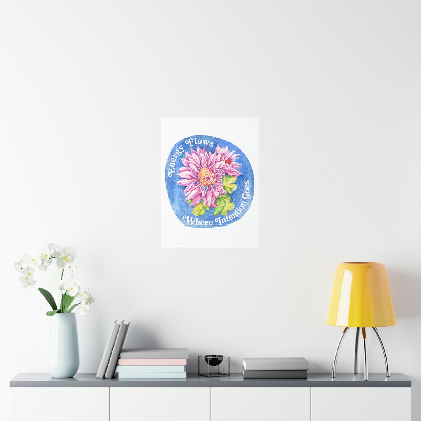 Energy Flows Where Intention Goes: Mental Health Print