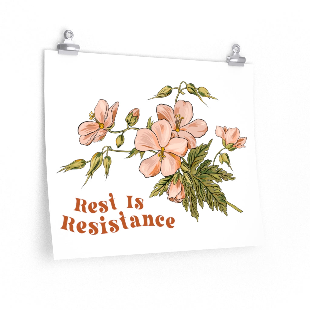 Rest Is Resistance: Feminist Print