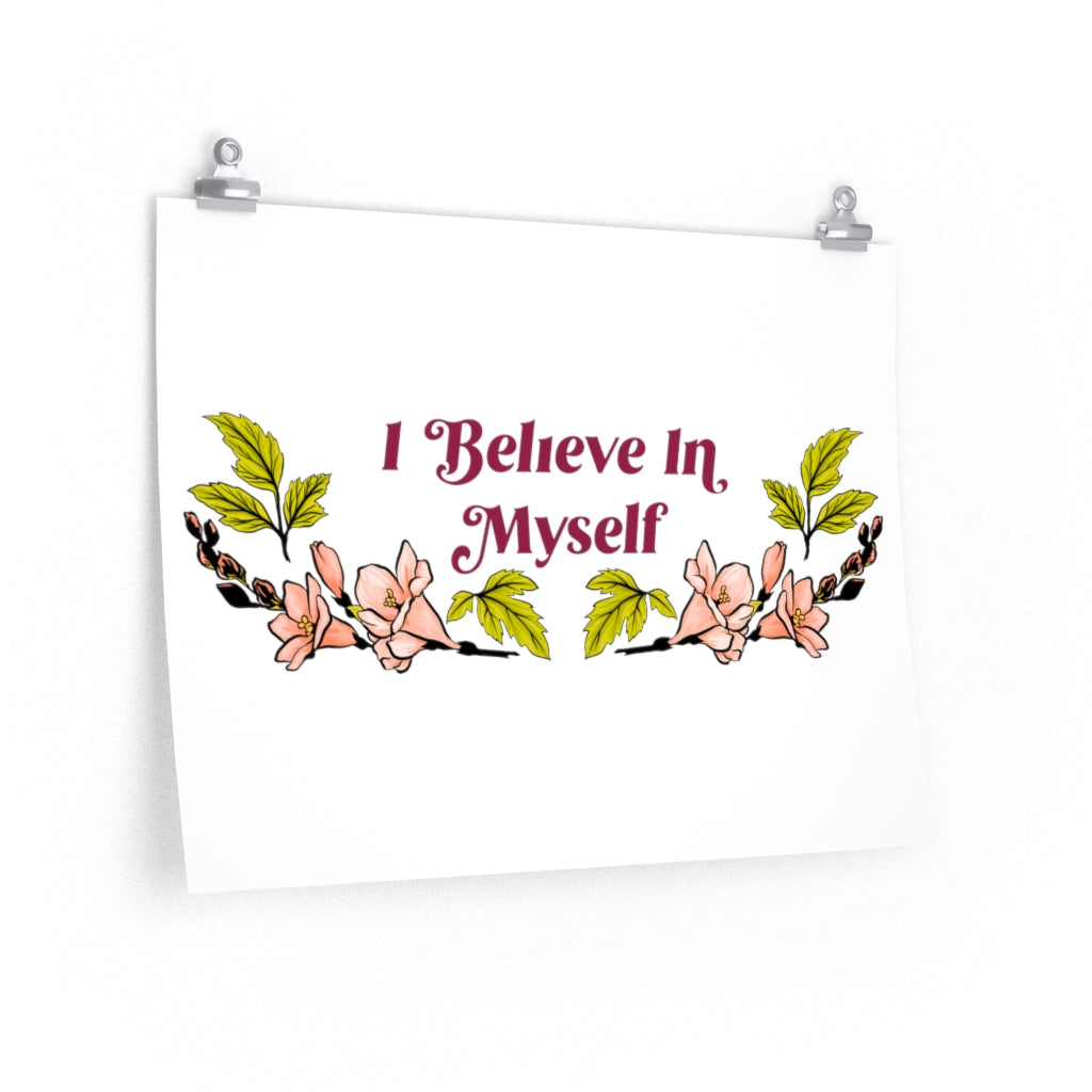 I Believe In Myself: Mental Health Print