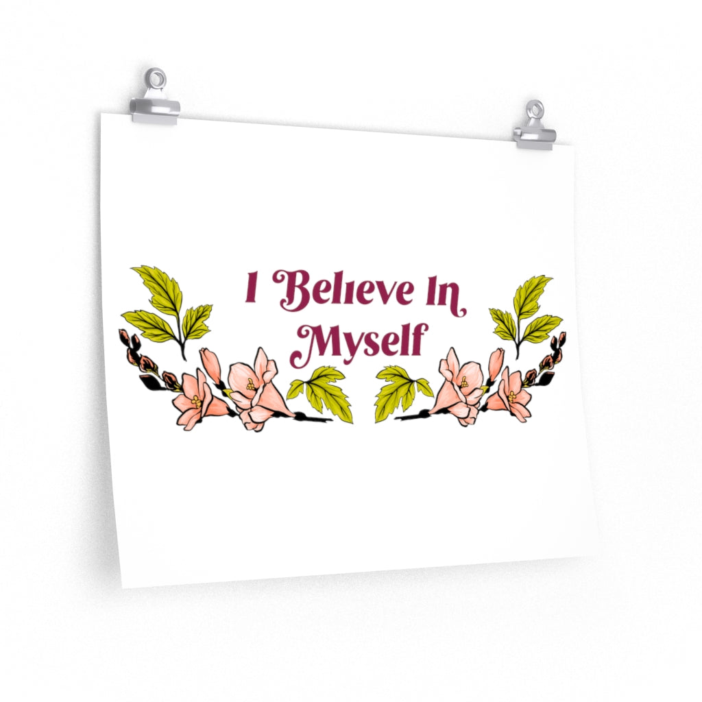 I Believe In Myself: Mental Health Print