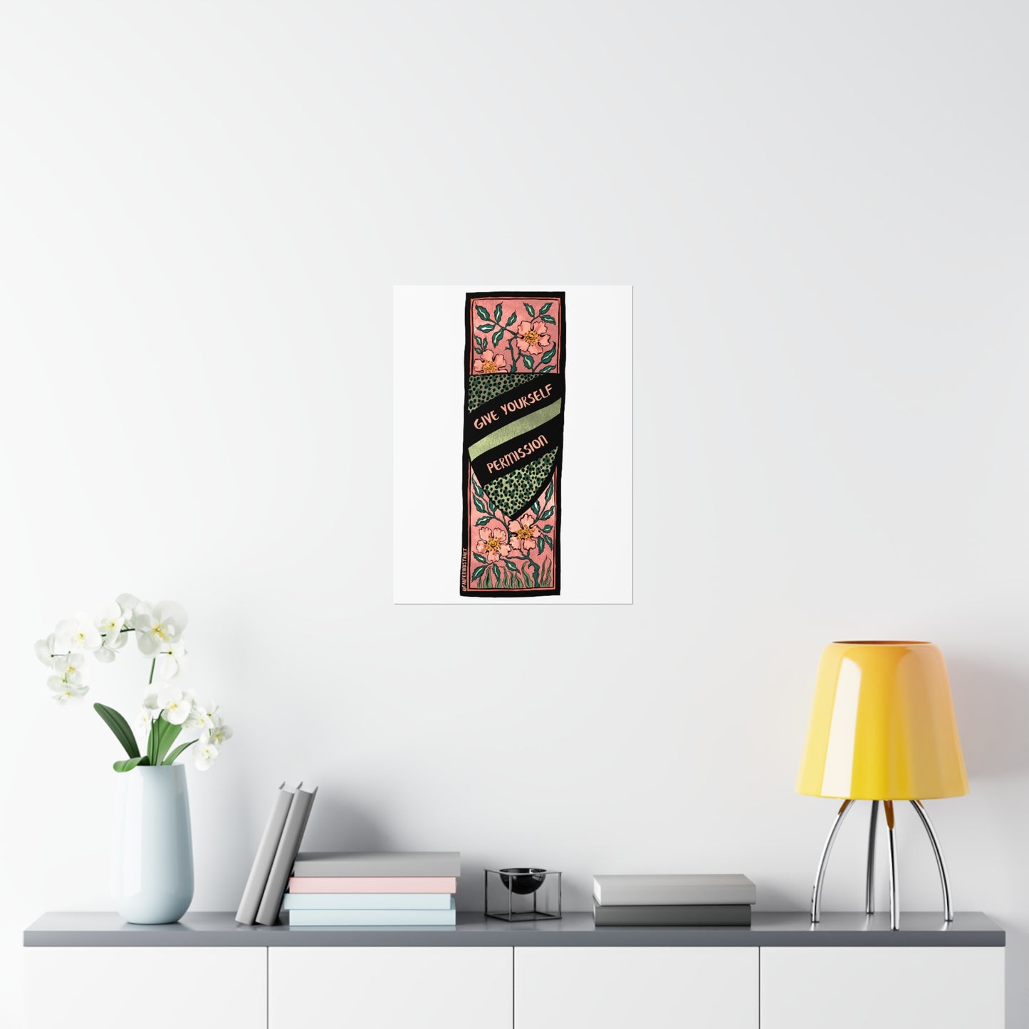 Give Yourself Permission: Self Care Print