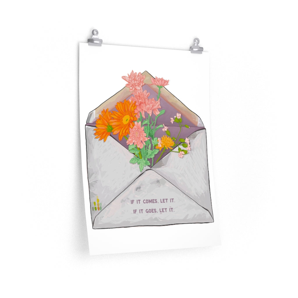 If It Comes Let It, If It Goes Let It: Mental Health Print