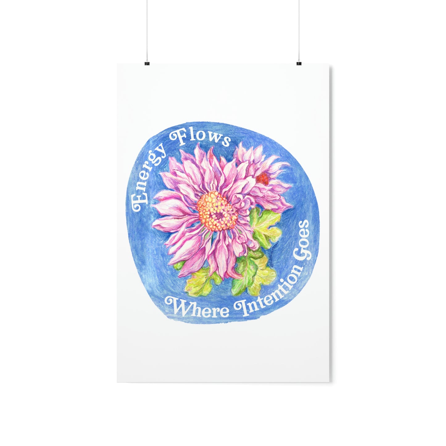 Energy Flows Where Intention Goes: Mental Health Print