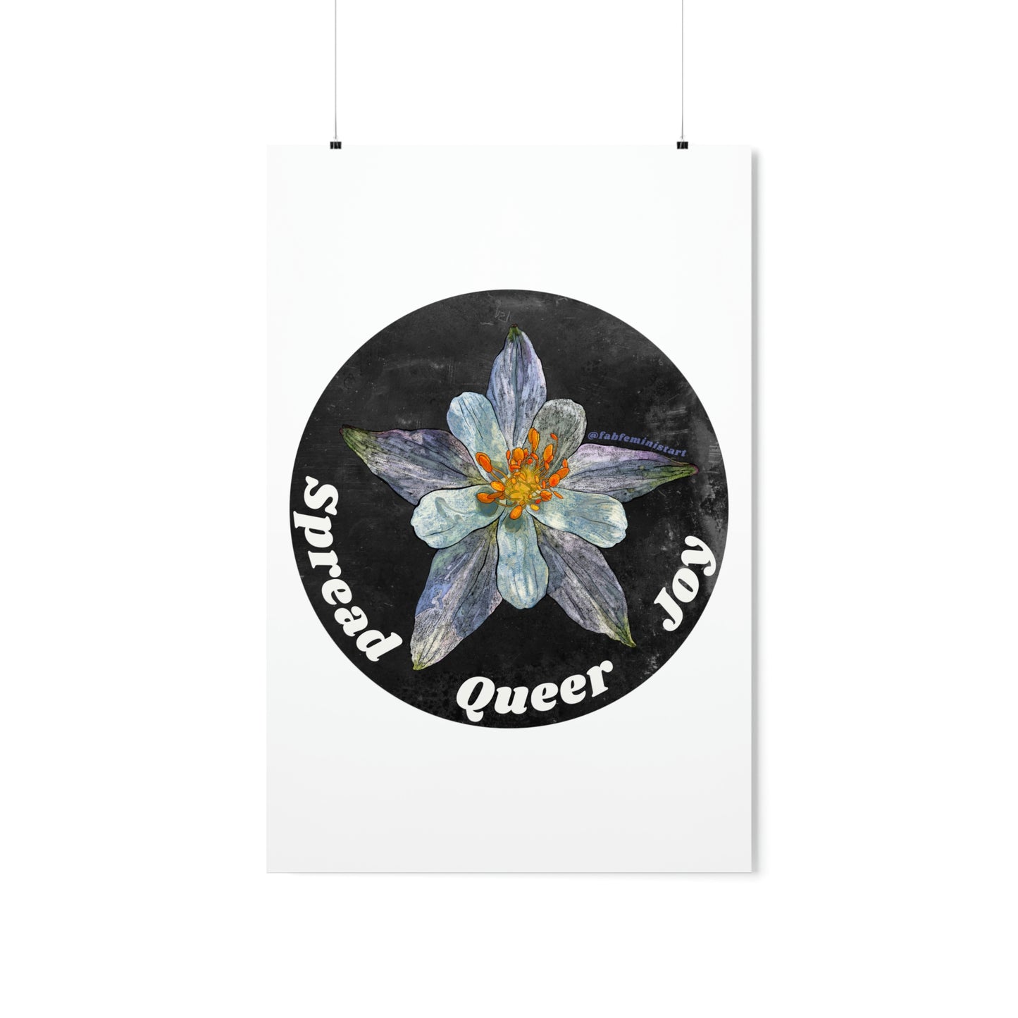 Spread Queer Joy: Pride Art Print