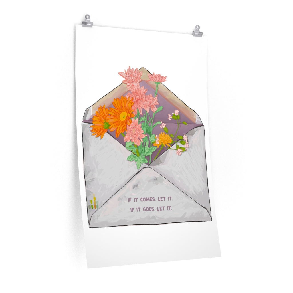 If It Comes Let It, If It Goes Let It: Mental Health Print