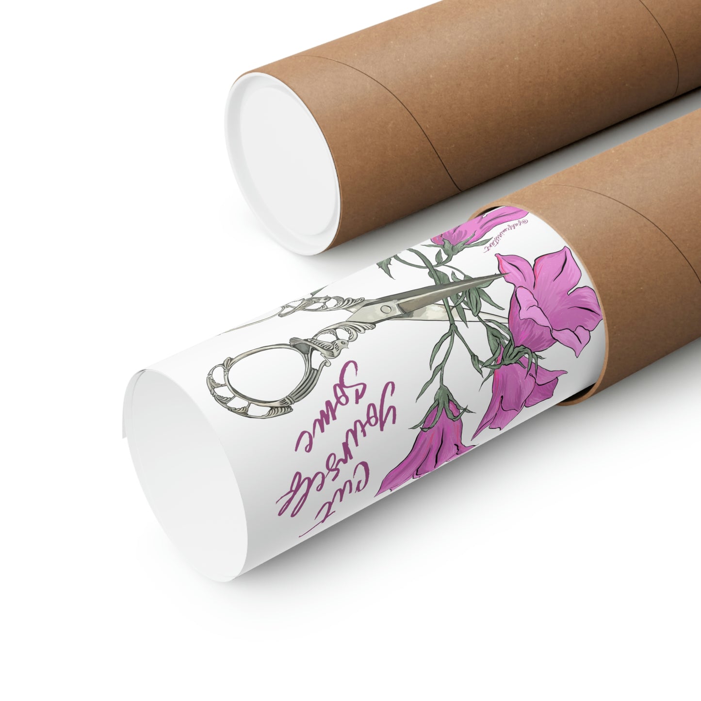 Cut Yourself Some Fucking Slack: Mental Health Print