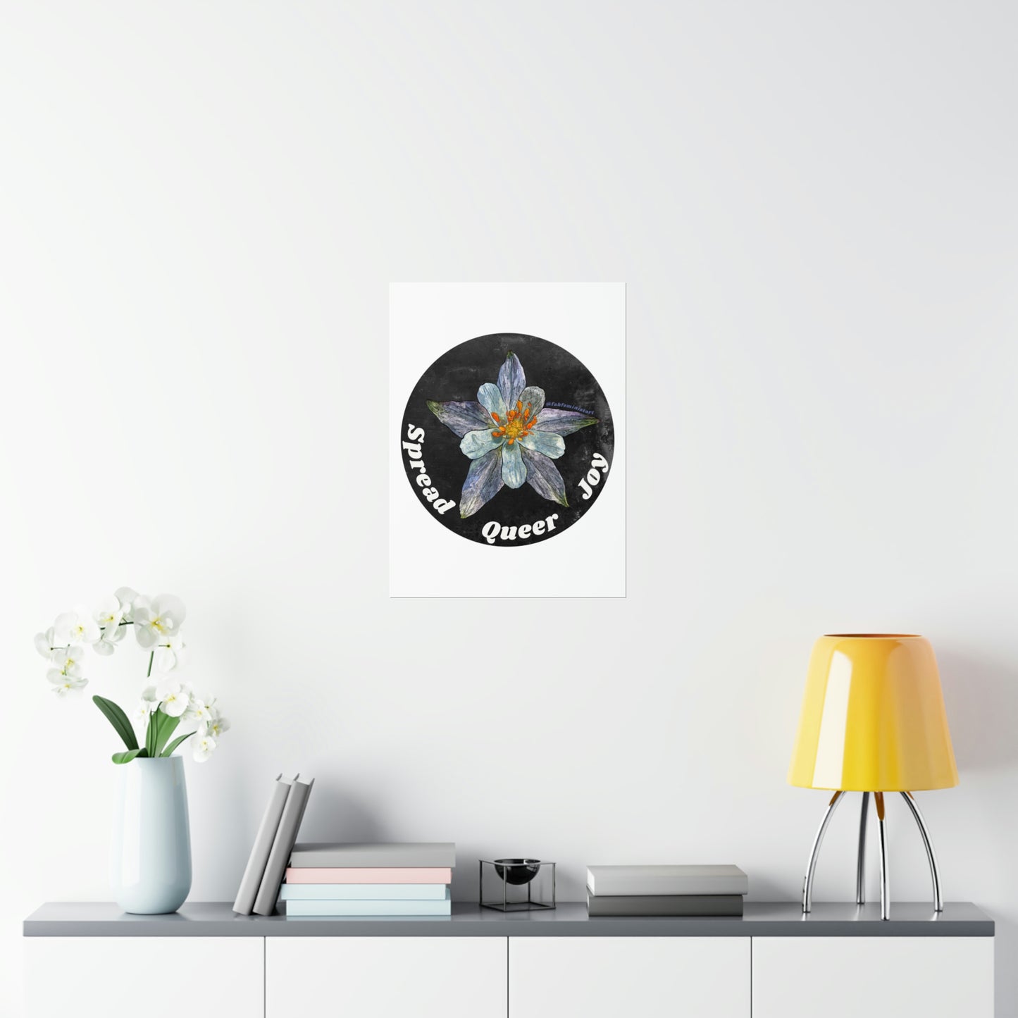 Spread Queer Joy: Pride Art Print