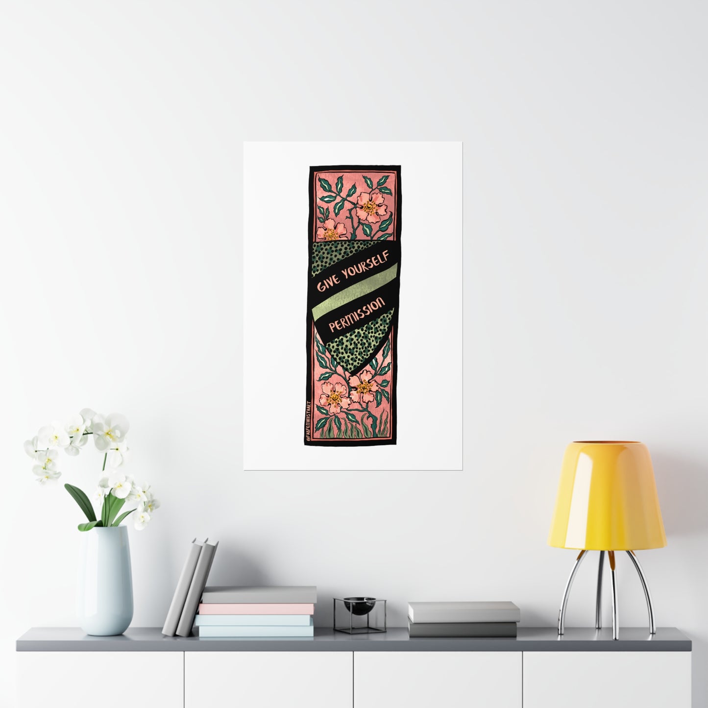 Give Yourself Permission: Self Care Print