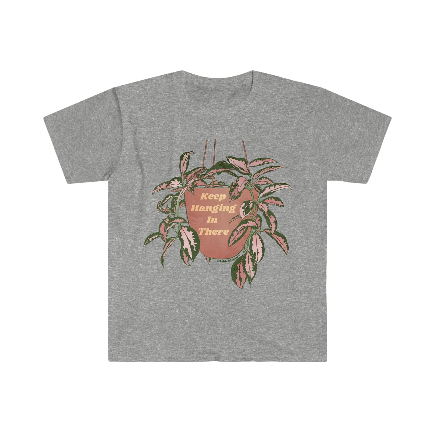 Keep Hanging In There: Plant Lady Shirt