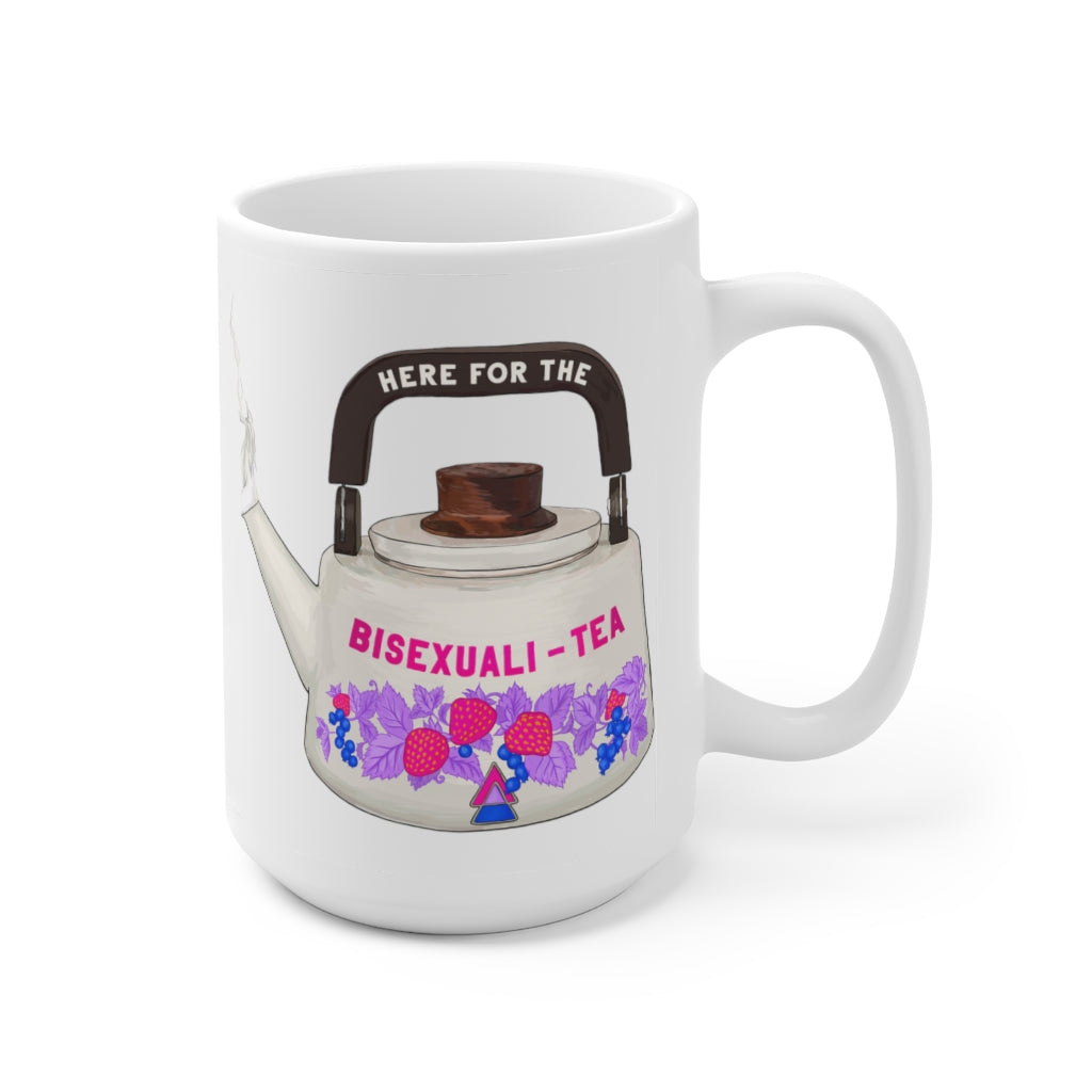 Here For The Bisexualitea: Bi Pride Mug