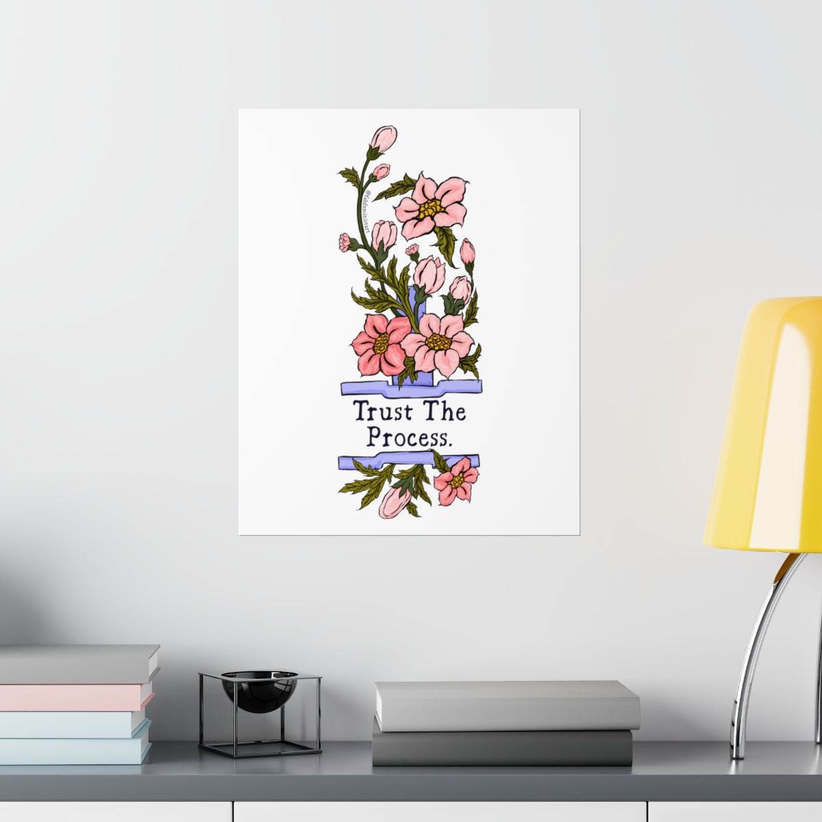 Trust The Process: Mental Health Print