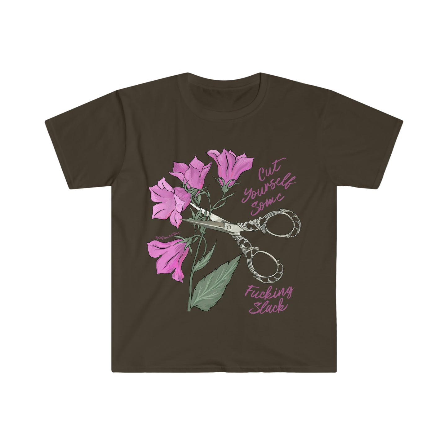 Cut Yourself Some Fucking Slack: Mental Health Shirt