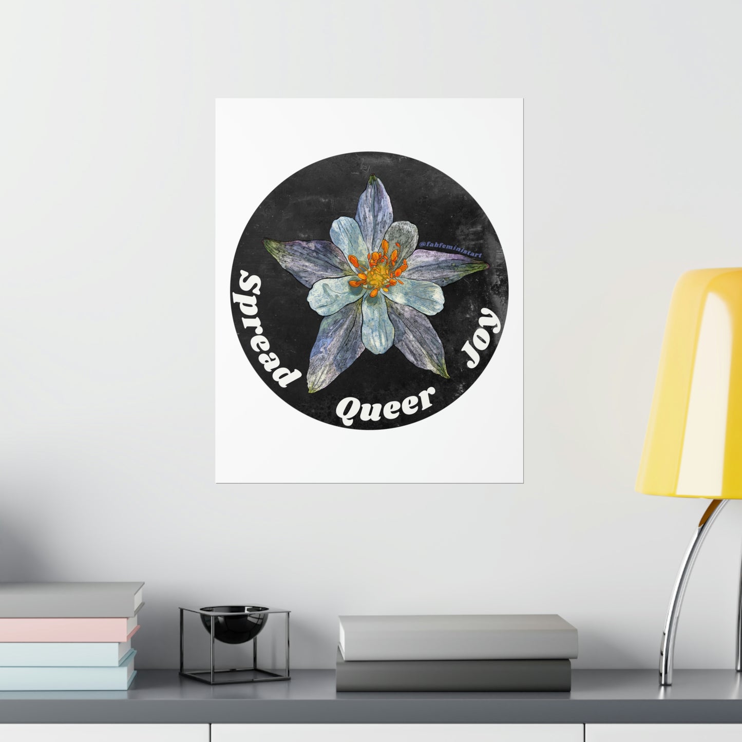 Spread Queer Joy: Pride Art Print
