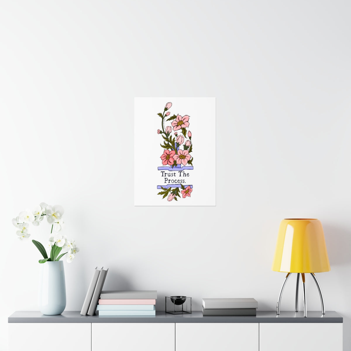Trust The Process: Mental Health Print