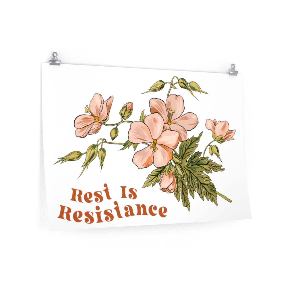 Rest Is Resistance: Feminist Print
