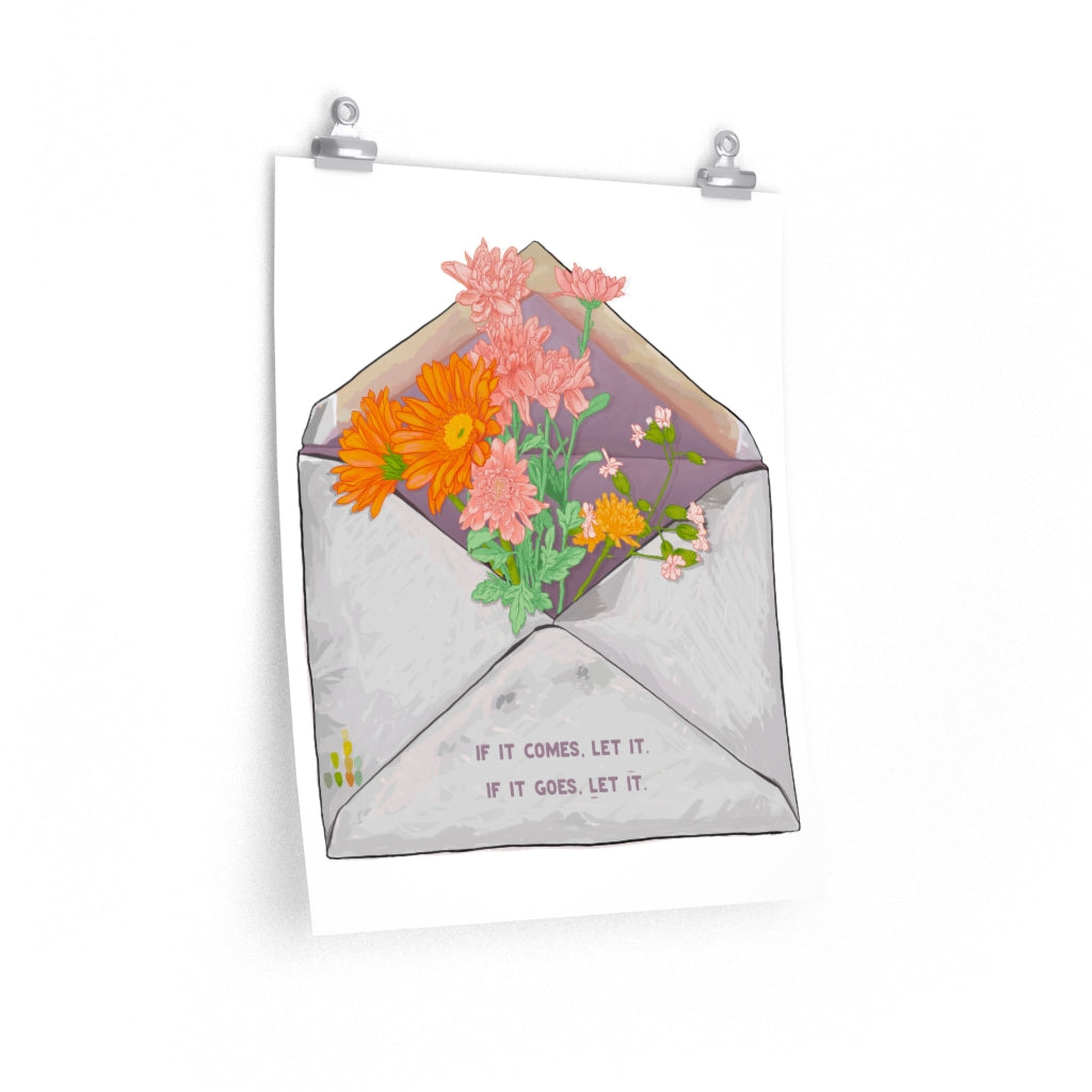If It Comes Let It, If It Goes Let It: Mental Health Print