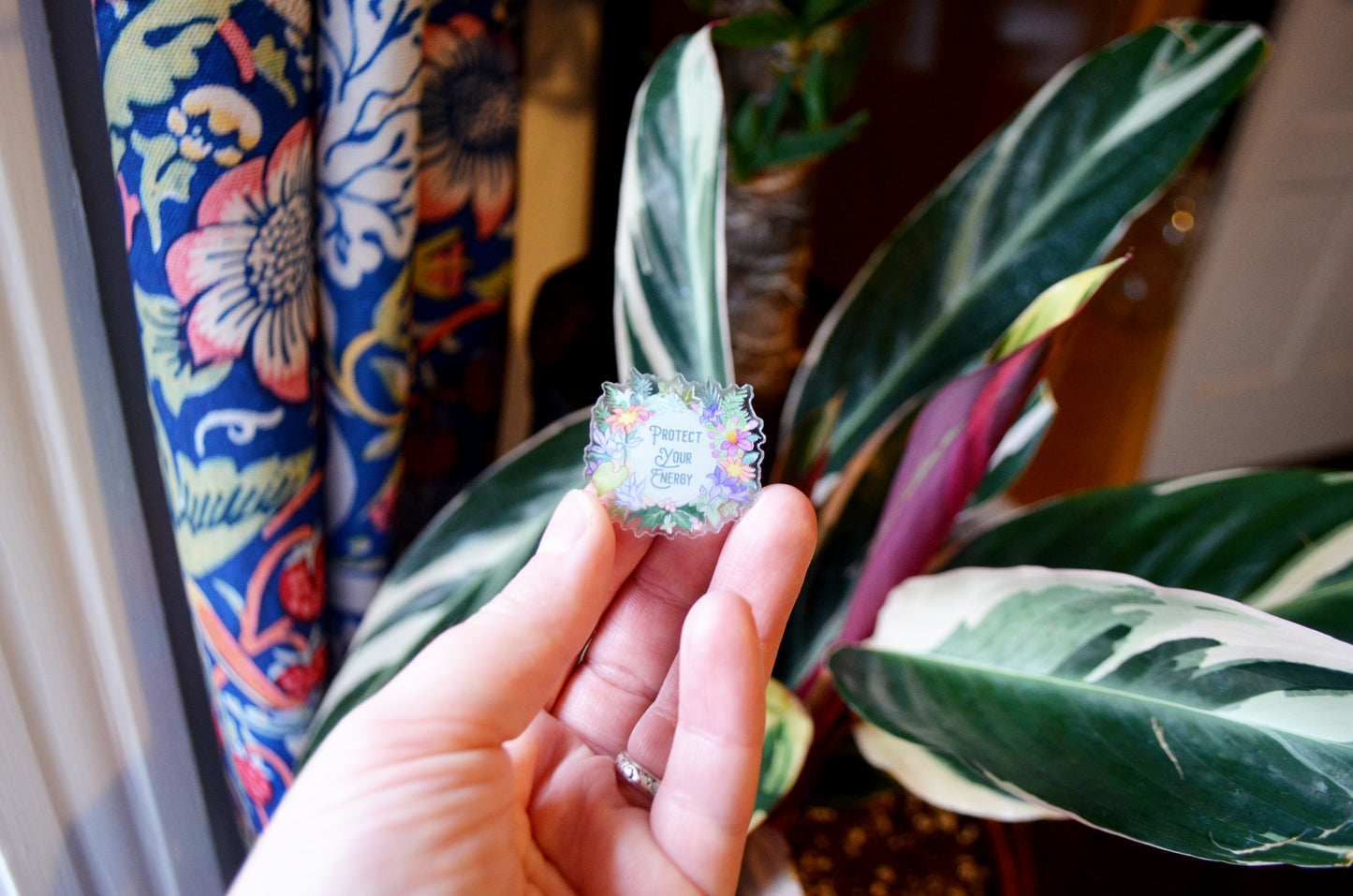 Protect Your Energy: Feminist Pin