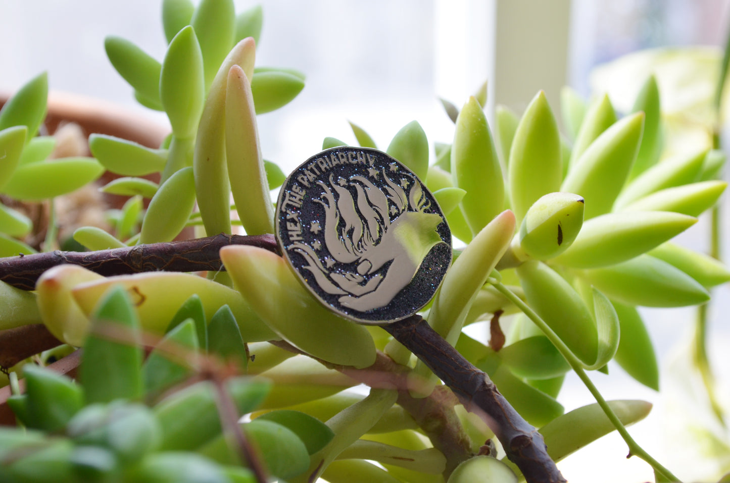 Hex The Patriarchy: Enamel Pin