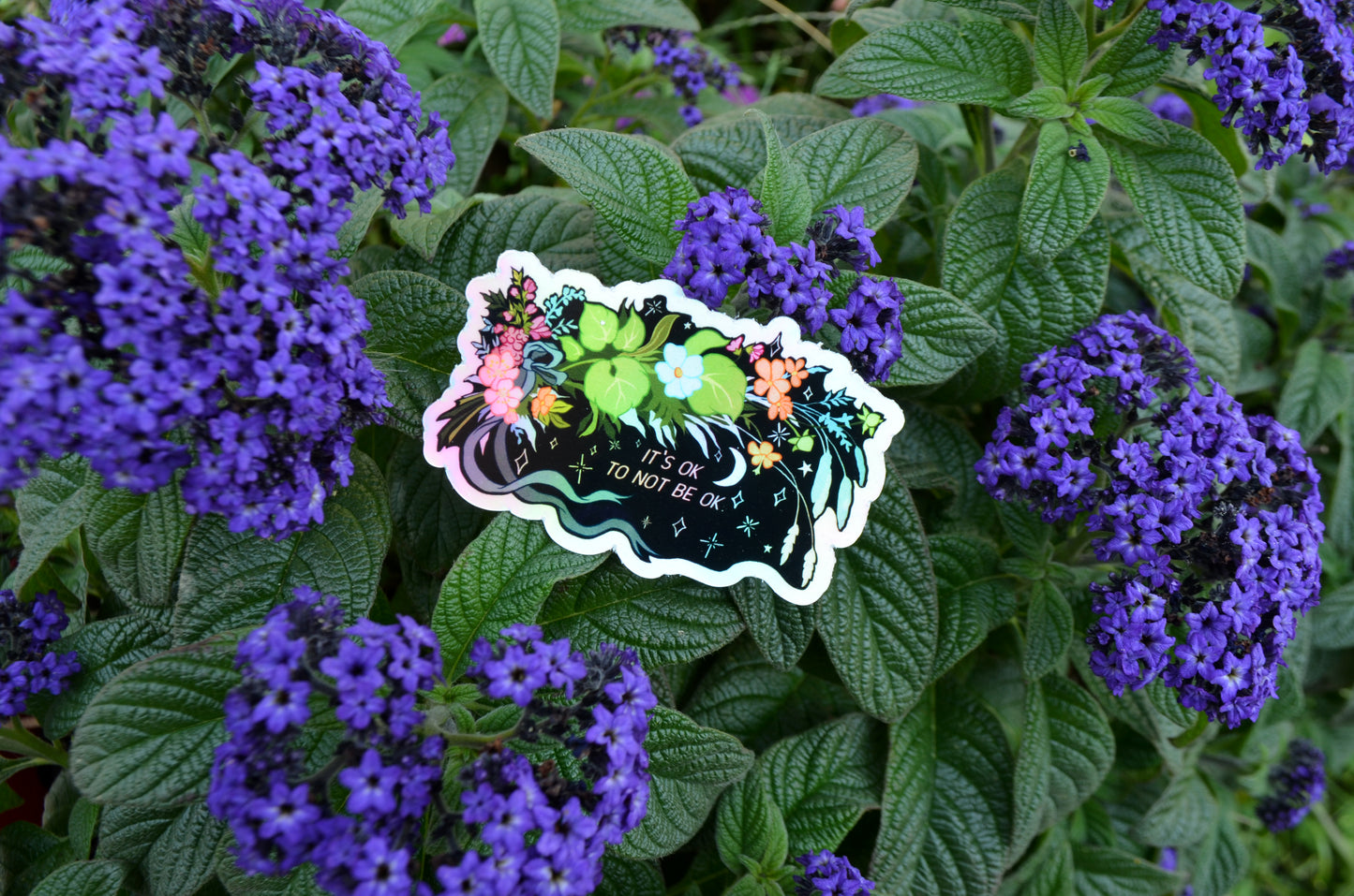 It's Ok To Not Be Ok: Self Care Laptop Sticker