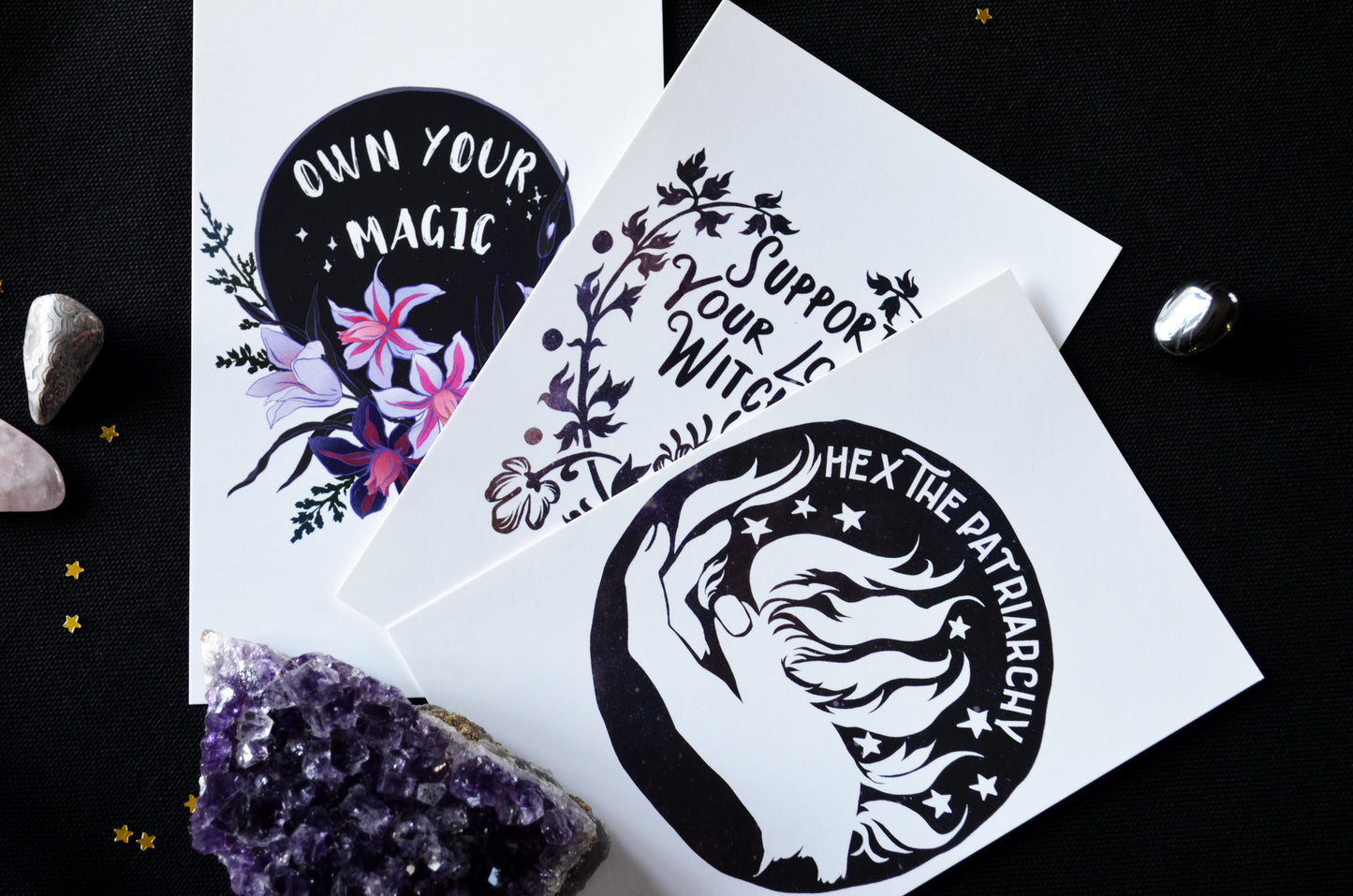 Support Your Local Witches: 4x6 Print