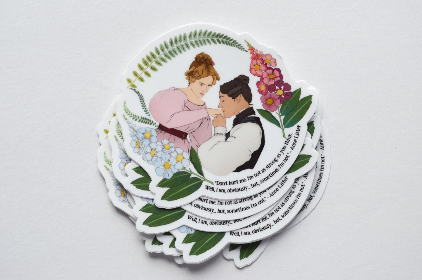Don't Hurt Me, I'm Not As Strong As You Think I Am, Anne Lister: Gentleman Jack Sticker