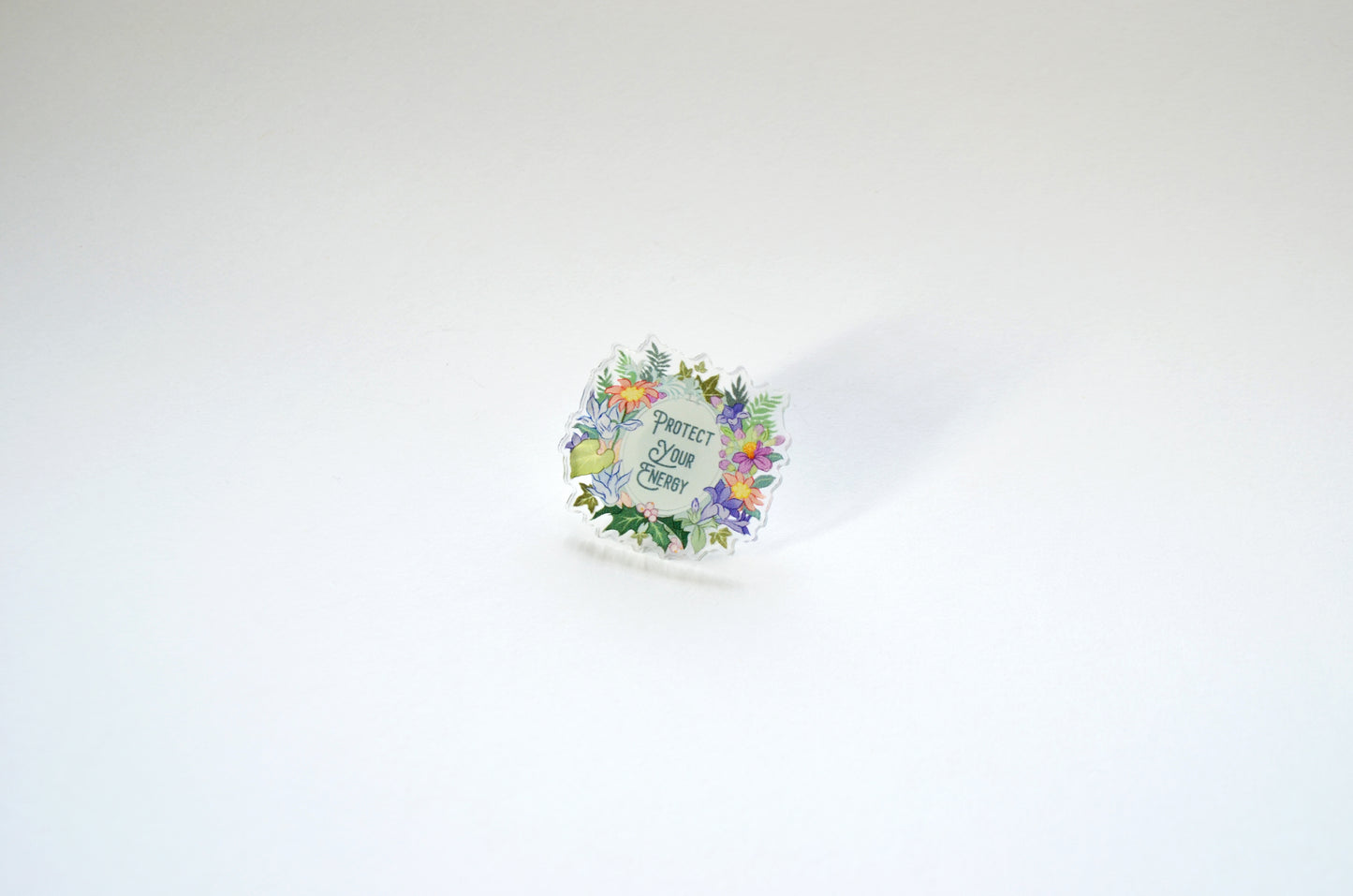 Protect Your Energy: Feminist Pin