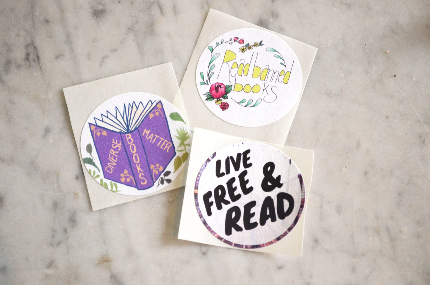 Banned Books Sticker Set