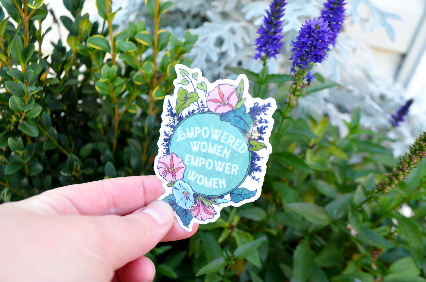 Empowered Women Empower Women: Feminist Laptop Sticker
