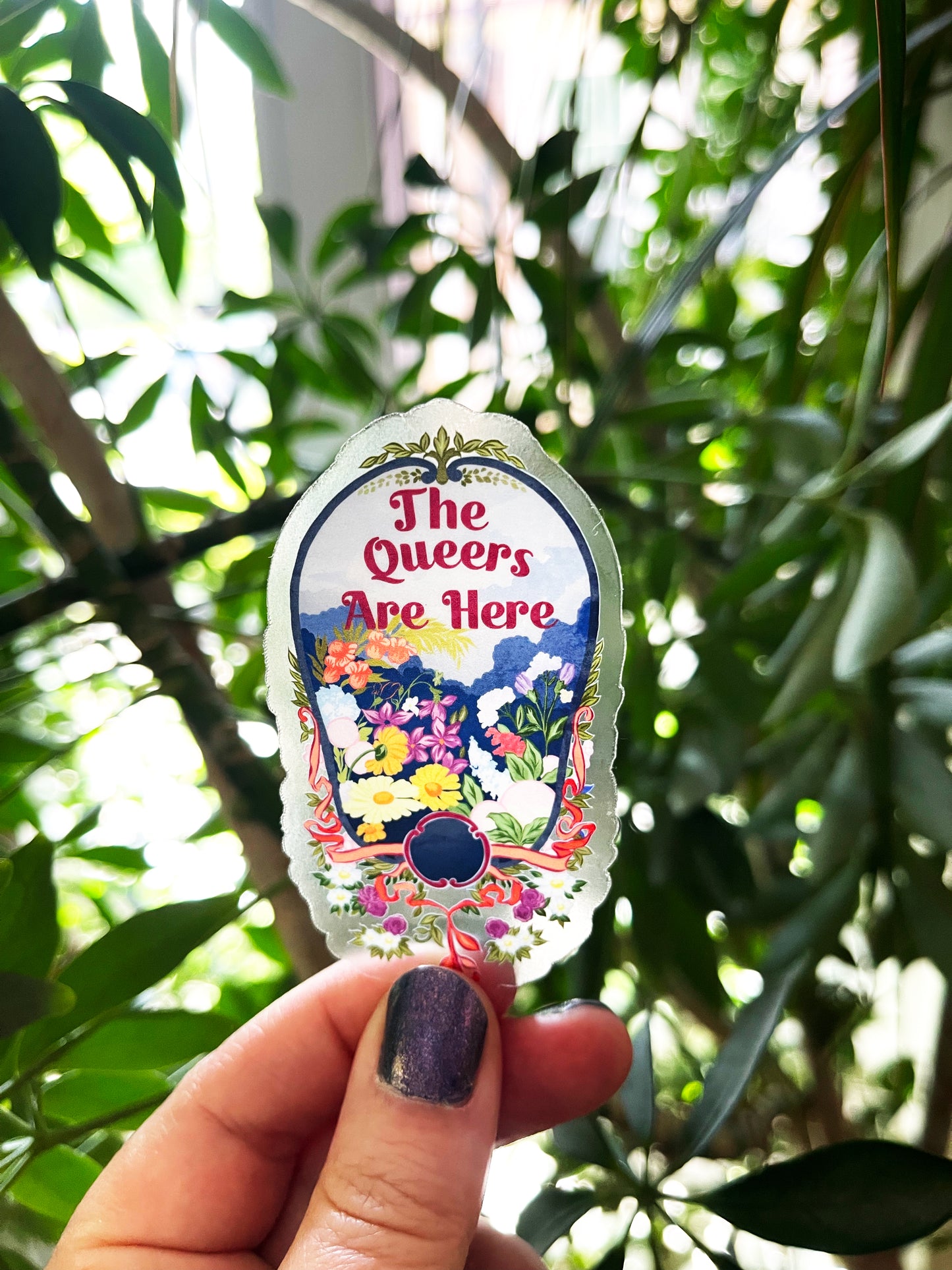 The Queers Are Here: LGBTQ Sticker